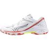 Badminton Shoes Wave Claw 3 Club Activities Gymnasium Lightweight Cushioning Cm 3E White/Black/Red 23.0