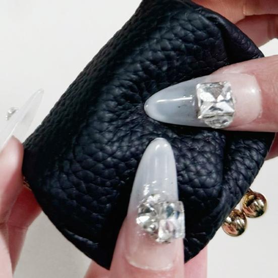 Ladies Mini Coin Purse Genuine Leather Wallet Solid Color Kiss Lock Change Pouch Small Storage Bag for Jewelry Keys