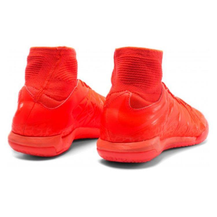 Nike HypervenomX Proximo TF Round Head Comfortable TF (Rubber Studs) Non-Slip Wear-Resistant Soccer Shoes Unisex Soccer Shoes Red 747484-688