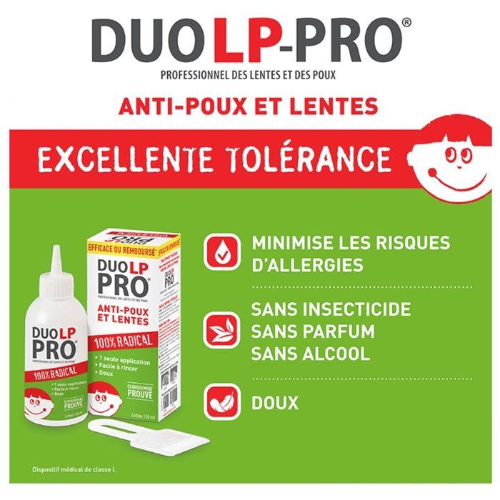 Duo LP Pro Lotion Anti-Poux et Lentes 200ml + Peigne