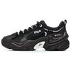 Pantera Round Toe Lace-Up Low-Top Dad Sneakers Women Sneakers Black F12W141107FBK