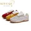 Fashion AIYUQI 2025 New Women's Sports Shoes Lace-up Non-slip Women Dexterity Shoes Large-size Fashionable Forrest Gump Female Shoes
