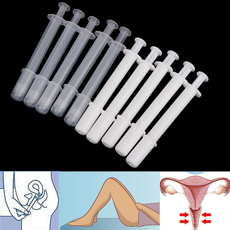 5Pcs Vaginal Applicator Lubricant Injector Syringe Lube Health Care Disposable Anal Nasal Cavity Applicator Launcher Butt Plug