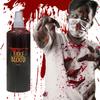 Fake Blood Prop with Spray Head Halloween Decoration Horror Cosplay Cosmetics Artificial Plasma Party Supplies Pranks DIY Halloween Supplies