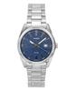 Standard Analog Stainless Steel Blue Dial Quartz MTP-1302DA-2A1V Men's Watch