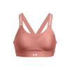 Ua Infinity 2.0 Printed Logo Slim Fit U-Shaped Sports Bra Women Underwear Pink 1384112-696