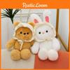 Hat Bear Baby Cat Rabbit Plush Toy Animal Stuffed Doll Decoration Gift Kids