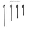 Thickened Carbon Steel Tent and Tarp Pegs - High-Strength, Windproof Outdoor Stakes