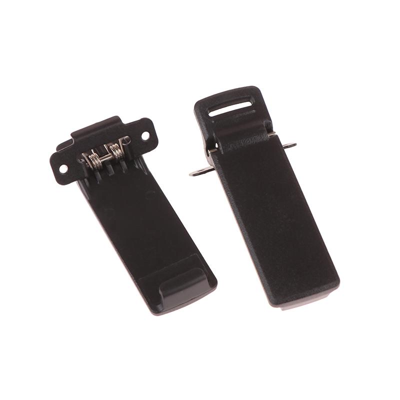 2 Pcs Belt Clips Walkie Talkie Spare Part Back Belt Clip For Baofeng 2-Way Radio Uv5R Accessories