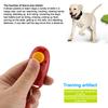 Dog Training Whistle Clicker Wrist Strap Dogs Training Tools Portable Dog Clicker Toys Pet Training Clicker Pet Supplies