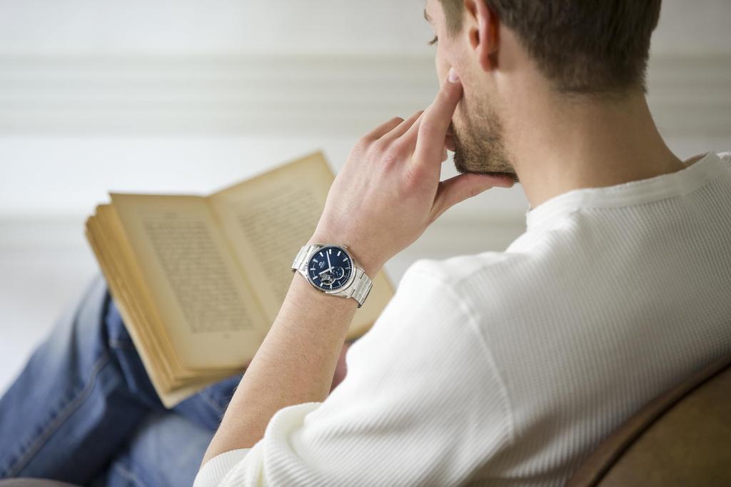 ORIENT Automatic Watch Contemporary Mechanical Automatic Domestic Manufacturer Warranty Open Heart Navy [ORIENT] Semi-skeleton RN-AR0002L Men's