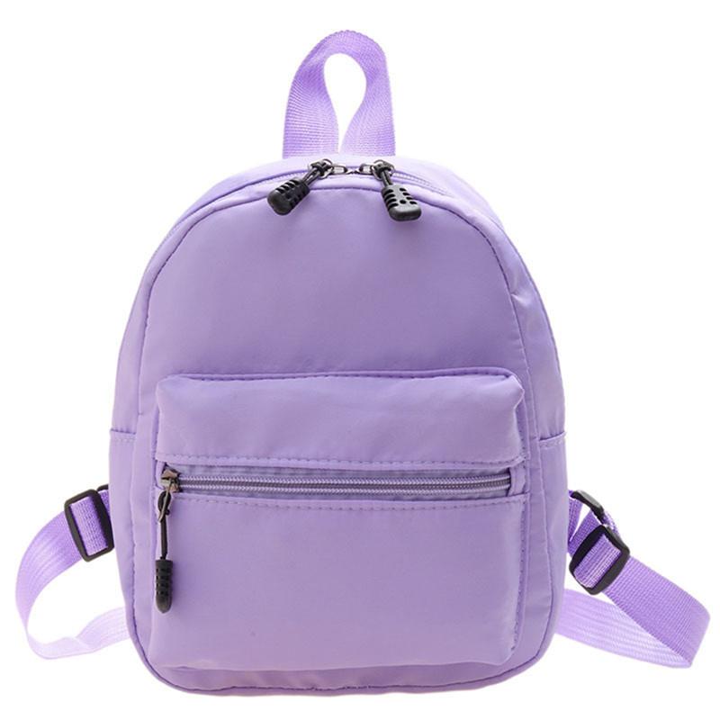 Simple Backpacks Large Capacity Travel Bag Solid Harajuku Student Schoolbag Backpack Women Man Bag Unisex