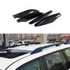 4Pcs Black Roof Rack Rail End Cover Replacement Shells For Lexus GX470 2003-2009