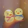 Creative Bedside Lamp Silicone Cartoon Animal Lamps Soft Light Led Night Light  Student Dormitory