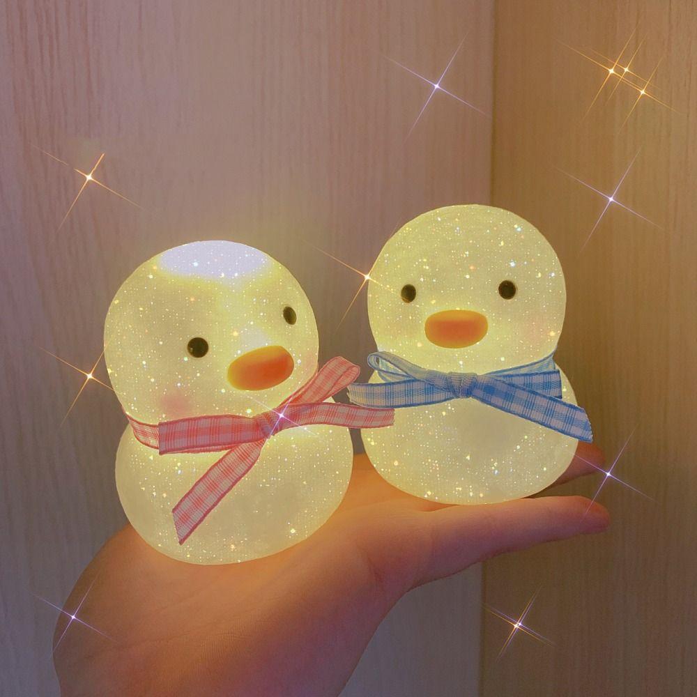 Creative Bedside Lamp Silicone Cartoon Animal Lamps Soft Light Led Night Light Student Dormitory