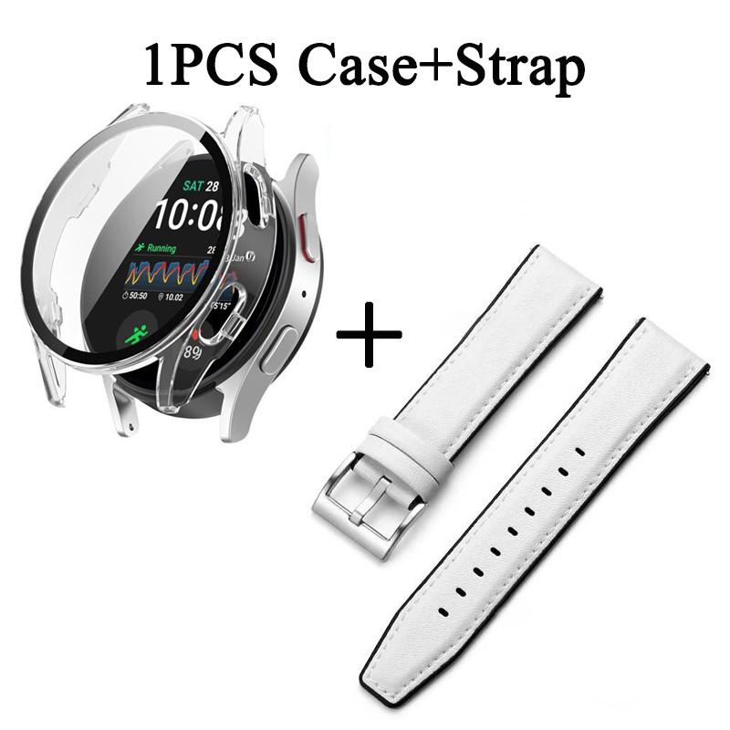 Case+Strap For Samsung Galaxy Watch 7 Watch7 44mm 40mm FE Accessories Watchband Protective Case With Screen Protector Shell Cover