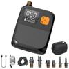 OBEST Sup Electric Pump Air Pump Electric 25PSI with 6 Nozzles DC12V Cigarette Socket Compatible Portable Automatic Stop Overheating Protection with