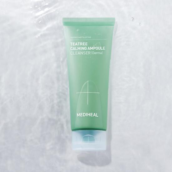 Mediheal Tea Tree Calming Ampoule Cleanser 200ml+50ml Giveaway Plan (large Capacity)