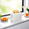 Toaster 2-Slice Bread Maker with Wide Slots Anti-Clogging Automatic Shutdown Adjustable Easy