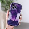 Cartoon Pattern Cream Texture Casing Wavy Edge Soft Silicone Cover Phone Case for OPPO Reno Realme OnePlus Vivo