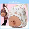 Adorable Capybara School Backpack For Kids Spacious And Lightweight With Breathable Design