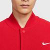 Nike Logo Color Block Fleece Sports Jacket Men Jackets University-Red IB8766-657