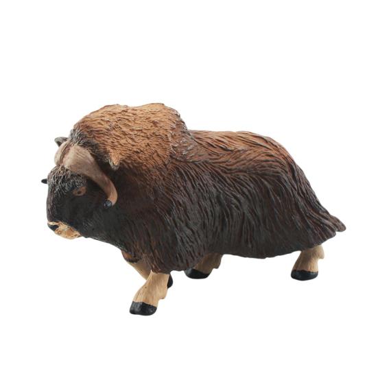 Декоративная сплошная модель, различные стили, статуя крупного рогатого скота, дикое животное, настольное украшение, детская игрушка