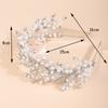 Trendy Preal Rhinestone Bridal Crown Luxury Alloy Leaf Wedding Hair Accessories For Women Brides Headdress Handmade Headpiece