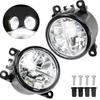 Car Styling Xenon White LED Fog Light Headlight For Suzuki Celerio Ertiga Jimmy 2015-ON Wagon Swift Ignis Closed Off-Road Jimny