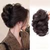 Synthetic Women's Wig Scrunchie-style Lazy Flower Bud Bun Fashion Natural Fluffy Wig Hairpiece