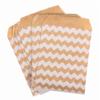 Wedding Baking Pastry Tool Wave Dot Kraft Paper Bag Candy Biscuit Bags Popcorn Bag Packing Pouch