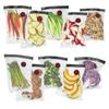 ZWILLING Fresh Save 10 Pieces Medium Vacuum Sealer Bags 1 Gallon Reusable Sous Vide Cooking Bags for Meal Prep &