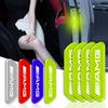 4PCS Car Door Safety Warning Reflective Mark 3D Sticker For Mercedes Benz AMG GLC GLE CLA W204 W205 W203 W211 W212 W213