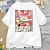 Japanese Noodles Maneki Neko Cat Ramen T Shirt Best Seller Funny Movie Gift Music Meme Top Tee High Quality Cotton Tops
