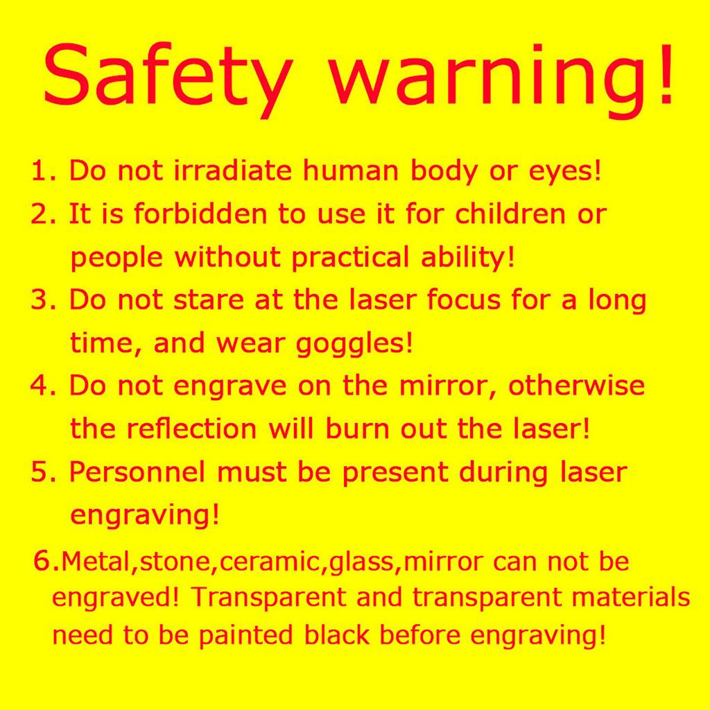 Easythreed ETLR001 Mini Laser Engraver 0.5W Blue Laser Power APP Wireless Control BT & USB