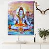 Indian God Shiva Pictures Portraiture Posters and Prints Wall Art Canvas Painting for Living Room Decor No Frame