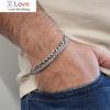 New Classic Figaro Flower Basket Chain Bracelet Men 5mm Width Stainless Steel Link Chain Bracelet For Men Jewelry Gift