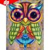 Diamond Embroidery Owl Diamond Painting Round Stones Animals Diamond