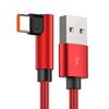 66W Type-C Data Cable for Huawei Mate40, Vivo, Xiaomi - Elbow Design, Super Fast Charging