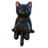 Cute Animal Car Accessories, Resin Cats For Dashboard Decoration, Desk Decoration, Car Decoration Interior Decoration Rearview Mirror Fun Gifts