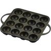 Wahei Freiz Takoyaki Pan, 16-Cavity, Original Yaki-Yaki Yatai, Aluminum Casting, YR-4259