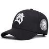 1pc Men's Fashion Gothic Alphabet Embroidery Truck Cap Hip Hop Cap, Fashion Able Outdoor Adjustable Sun Protection U