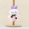 Cherry Plush Rabbit Toy Pp Cotton Stuffed Animal Keychain For Gift Kids