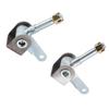 1 Pair M16 Front Steering Knuckles Right Left Steel Alloy Spindle Bracket Set Fit for 110cc 125cc 150cc 200cc 250cc Go