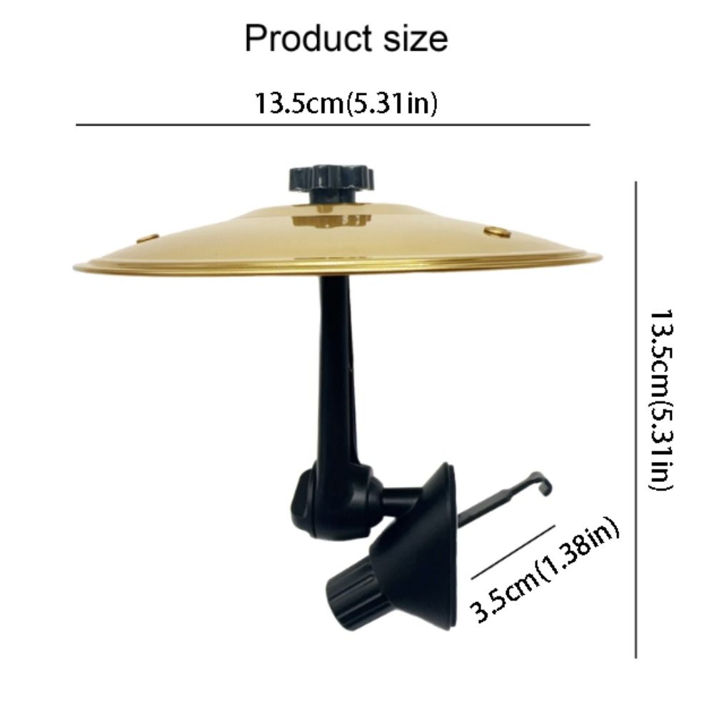 Clip-Type Mini Drum Cymbals Colliding Cymbals Vent Musical Instrument Car Essential