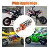 Motorcycle Shock Absorbers with 400lb Damping Spring High Load Capacity Shock Damper Improve Your Riding Experience