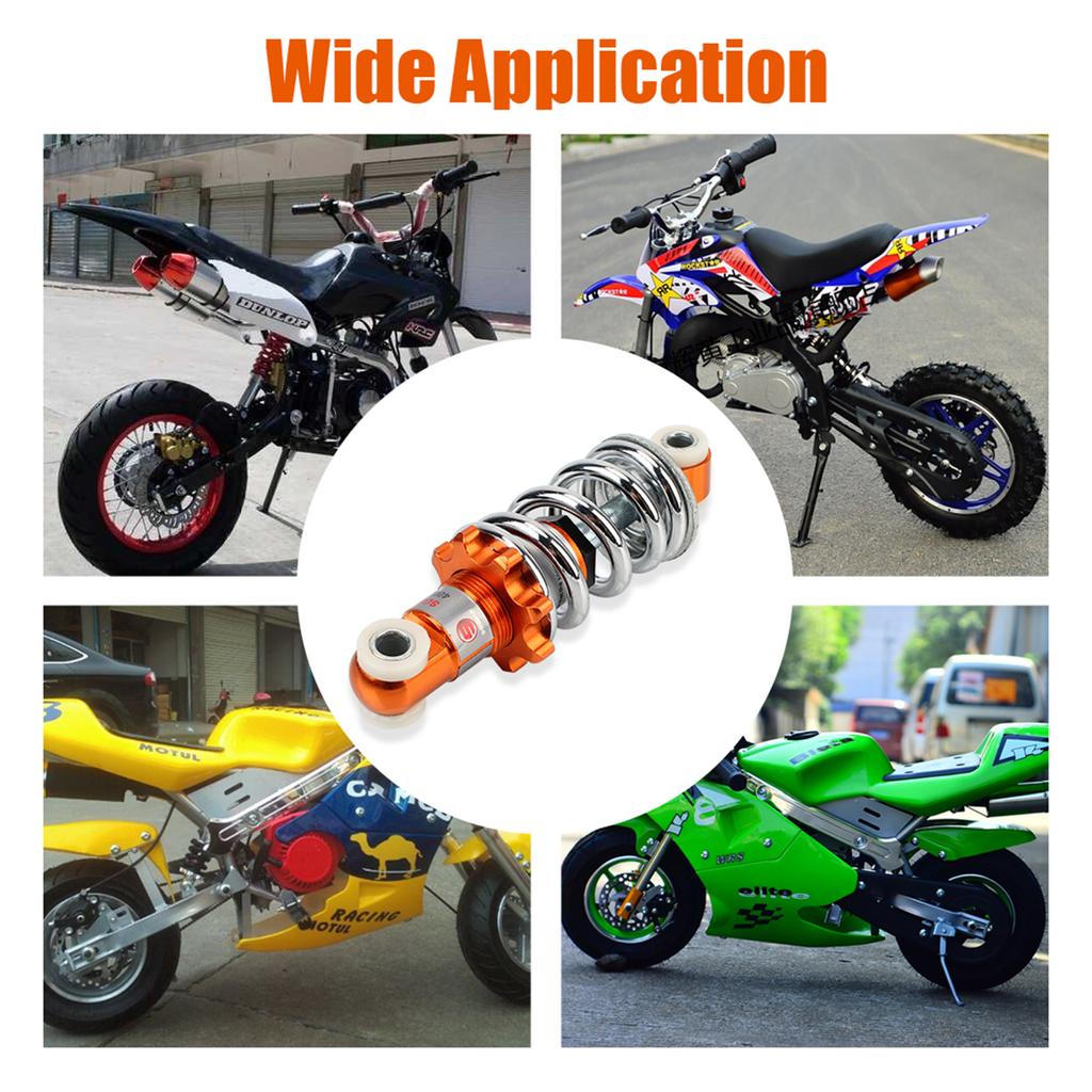 Motorcycle Shock Absorbers with 400lb Damping Spring High Load Capacity Shock Damper Improve Your Riding Experience