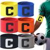 C-shaped Football Captain Armband Adjustable Sports Arm Band Soccer Armbands  Team Unit Player