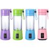 400ml Smoothies Mixer Machine with 6 Blades Mini Electric Juicer Multifunctional Smoothie Milkshake Maker for Home Office Travel