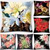 45x45cm Flower Series Decorative Pillowcase Bohemian Living Room Sofa Office Cushion Cover Wedding Party  Home Decor